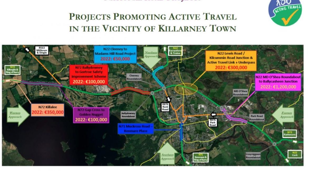 Changes in the pipeline for Killarney roads